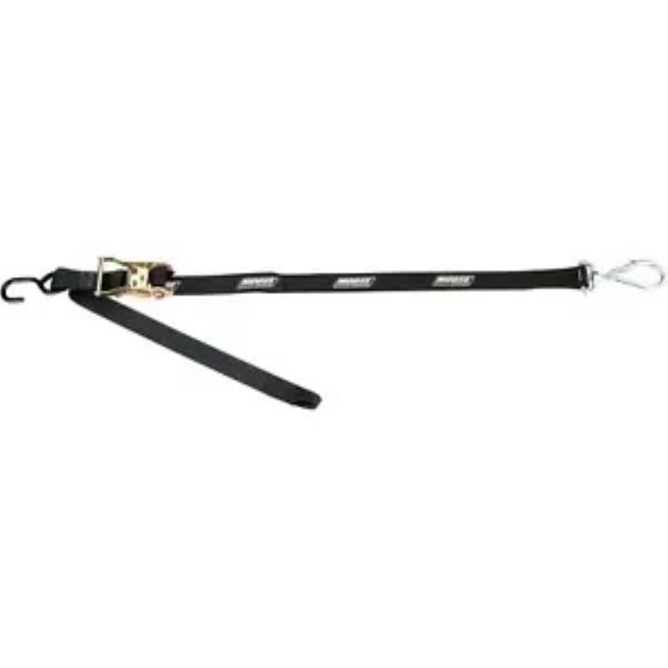 Moose Racing ラチェット タイダウン - スイベル - 1.5 インチ 3920-0339 Moose Racing Ratchet Tie-Down - Swivel - 1.5\