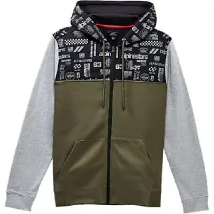 アルパインスターズ パーペチュイティ パーカー - ミリタリーグリーン - M 123053170690M Alpinestars Perpetuity Hoodie - Military Green - Medium 123053170690M 【並行輸入品】