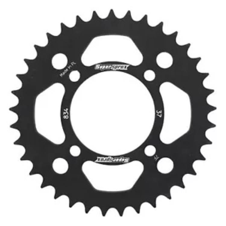 Supersprox アルミニウム スプロケット - 37 歯 - ブラック RAL-834-37-BLK Supersprox Aluminum Sprocket - 37-Tooth - Black RAL-834-37-BLK 【並行輸入品】