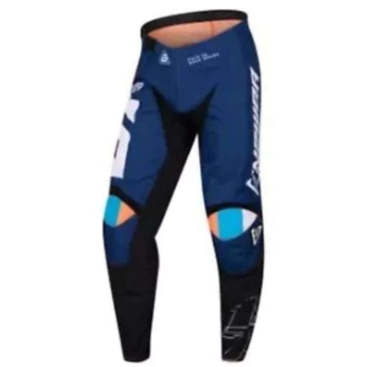 アンサー ユース A23 シンクロン CC パンツ - ブルー/ハイパー オレンジ/ブラック - ユース 28 447546 Answer Youth A23 Syncron CC Pants - Blue/Hyper Orange/Black - Youth 28 447546 【並行輸入品】