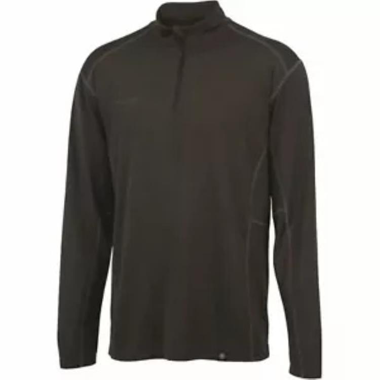 ファーストギア メンズ ミッドウェイト 長袖 ベースレイヤー シャツ ダークグレー、ラージ 527600 FIRSTGEAR MEN'S MIDWEIGHT LONG SLEEVE BASE LAYER SHIRT DARK GREY, LARGE 527600 【並行輸入品】