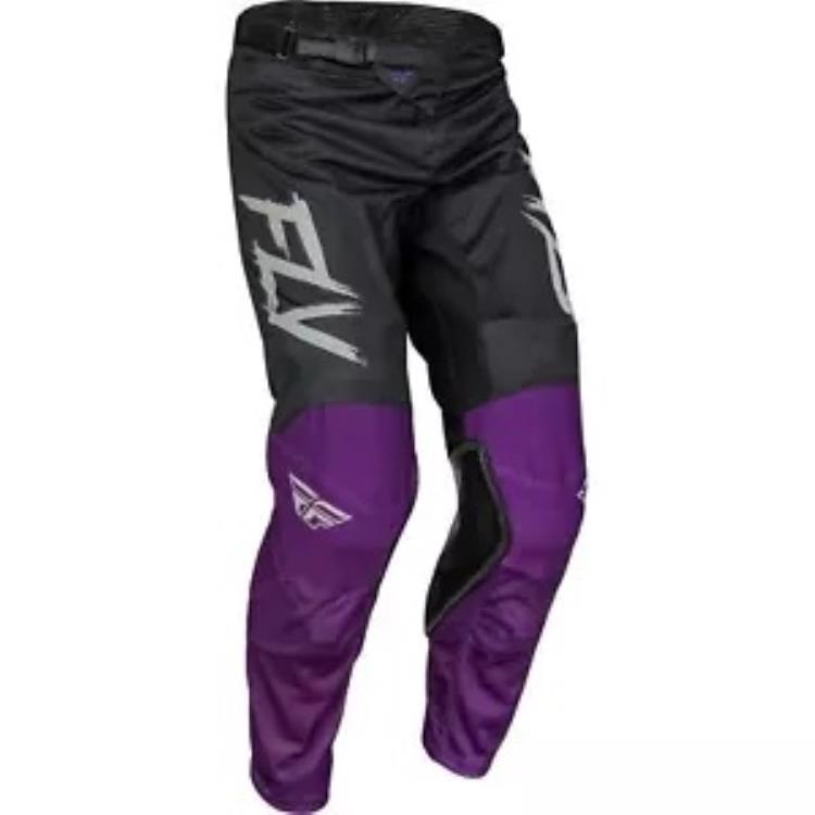 フライ レーシング キネティック メッシュ レイブ パンツ - ブラック/パープル/シルバー - サイズ 30 377-32030 Fly Racing Kinetic Mesh Rave Pants - Black/Purple/Silver - Size 30 377-32030 【並行輸入品】