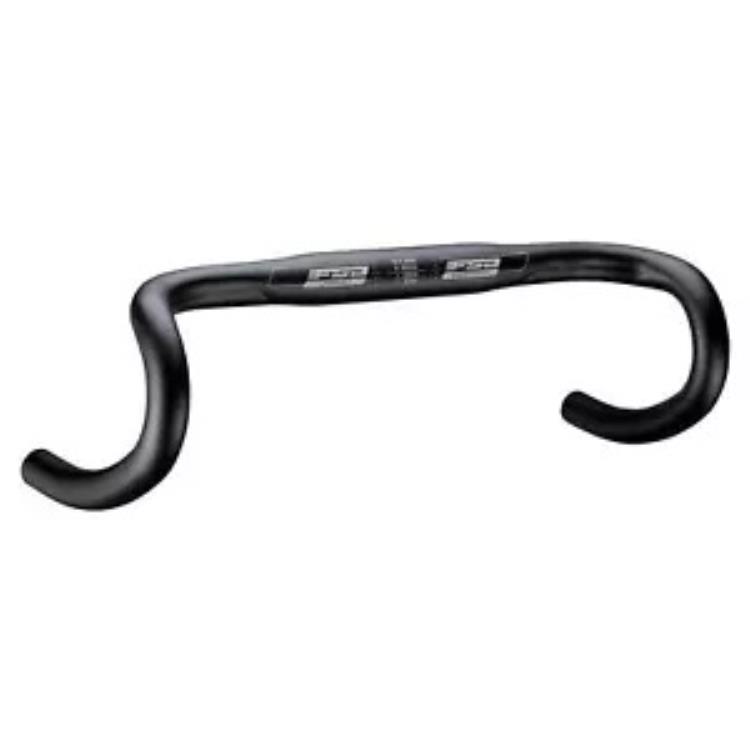 FSA オメガ コンパクト ロード ハンドルバー 380mm - ブラック 185-1386N FSA Omega Compact Road Handlebar 380mm - Black 185-1386N 【並行輸入品】
