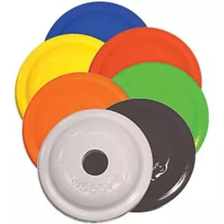 ウッディーズ ラウンドディガーサポートプレート 48枚入 ホワイト AWA-3815 Woodys Round Digger Support Plate - 48/Pack White AWA-3815 【並行輸入品】