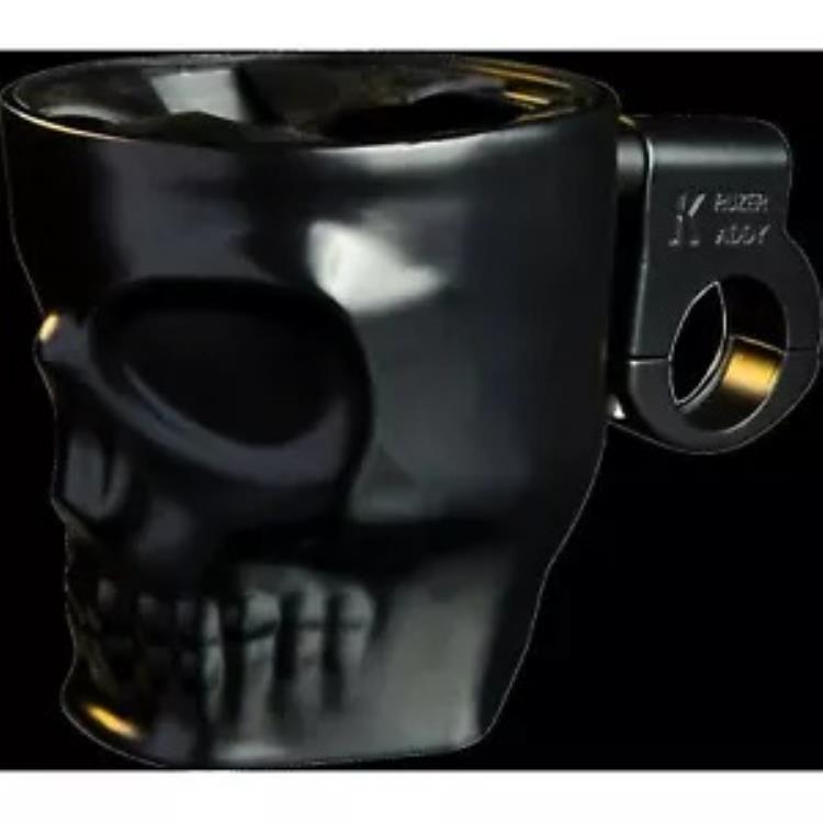 Kruzer Kaddy スカルバーマウントホルダー ブラック 1080 Kruzer Kaddy Skull Bar Mount Holder Black 1080 【並行輸入品】