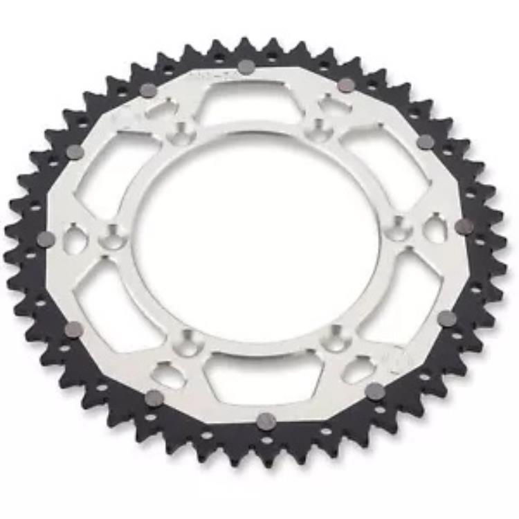 Moose Racing デュアル スプロケット MSE - シルバー - 51 歯 1210-1485 Moose Racing Dual Sprocket MSE - Silver - 51-Tooth 1210-1485 【並行輸入品】