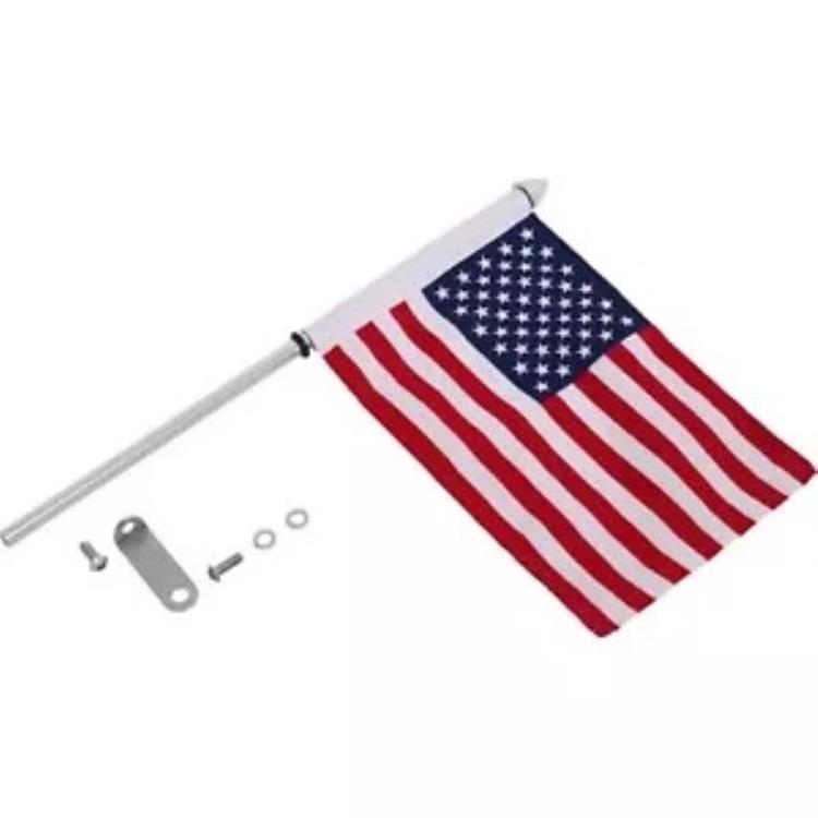 ポラリス スリングショット用クローム フラッグ ポールを表示 - クロム 44-106 Show Chrome Flag Pole for Polaris Slingshot - Chrome 44-106 【並行輸入品】