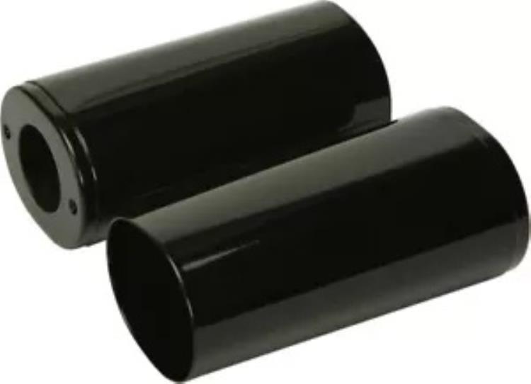 ハードドライブアッパーフォークチューブカバー ブラック 301166 HARDDRIVE UPPER FORK TUBE COVERS BLACK 301166 【並行輸入品】