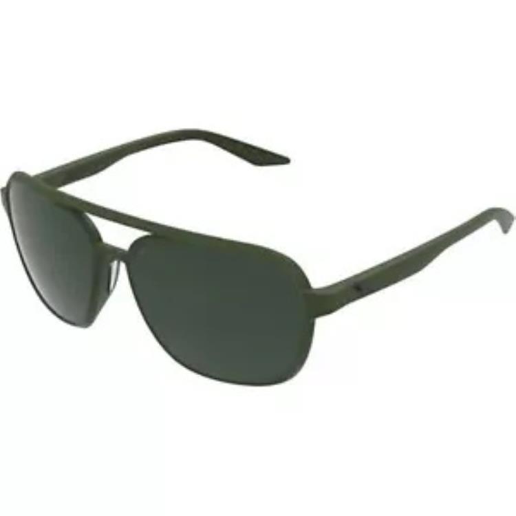 100% Kasia アビエーター サングラス - ラウンド - グリーン - グレー グリーン 61042-190-74 100% Kasia Aviator Sunglasses - Round - Green - Gray Green 61042-190-74 【並行輸入品】