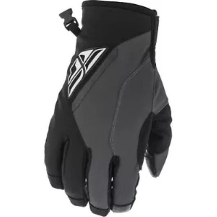フライ レーシング タイトル グローブ、ブラック/グレー サイズ 13 371-05113 FLY RACING TITLE GLOVES, BLACK/GREY SIZE 13 371-05113 【並行輸入品】