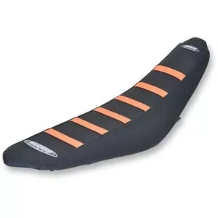 SDG コンポーネント 6 リブ シート カバー - オレンジ/ブラック - SX/EX 95935OK SDG Components 6-Ribbed Seat Cover - Orange/Black - SX/EX 95935OK 【並行輸入品】