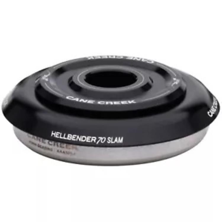 Cane Creek Hellbender 70 Slam アッパー ヘッドセット - IS41/28.6/H4.6 - ブラック BAA2164K Cane Creek Hellbender 70 Slam Upper Headset - IS41/28.6/H4.6 - Black BAA2164K 【並行輸入品】