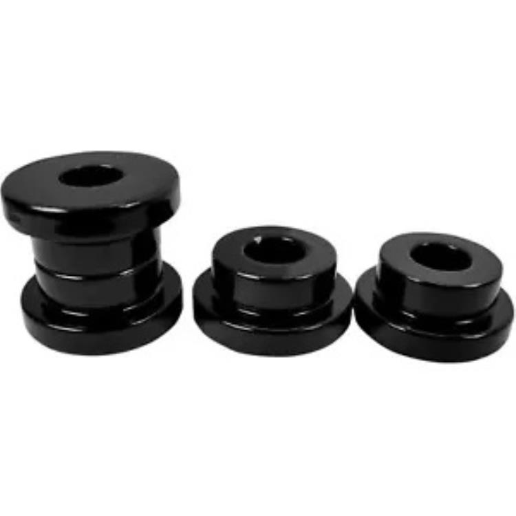 LA チョッパー ブラック ソリッド ライザー ブッシング LA-7400-50B LA Choppers Black Solid Riser Bushings LA-7400-50B 【並行輸入品】