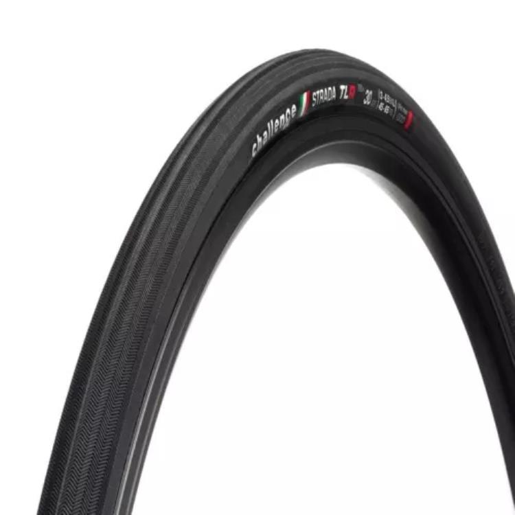 チャレンジ ストラーダ レース TLR バイク タイヤ 700x30C 120TPI - ブラック 02223 Challenge Strada Race TLR Bike Tire 700x30C 120TPI - Black 02223 【並行輸入品】
