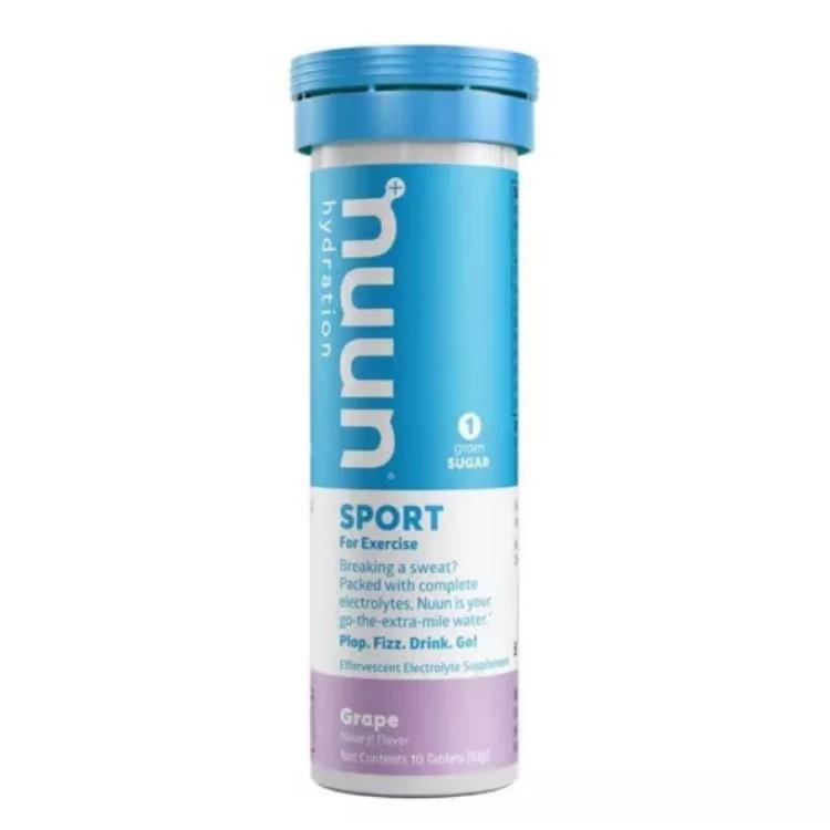 Nuun スポーツドリンクミックス - グレープ - 8 個入りボックス 840335-06 Nuun Sport Drink Mix - Grape - Box of 8 840335-06 【並行輸入品】