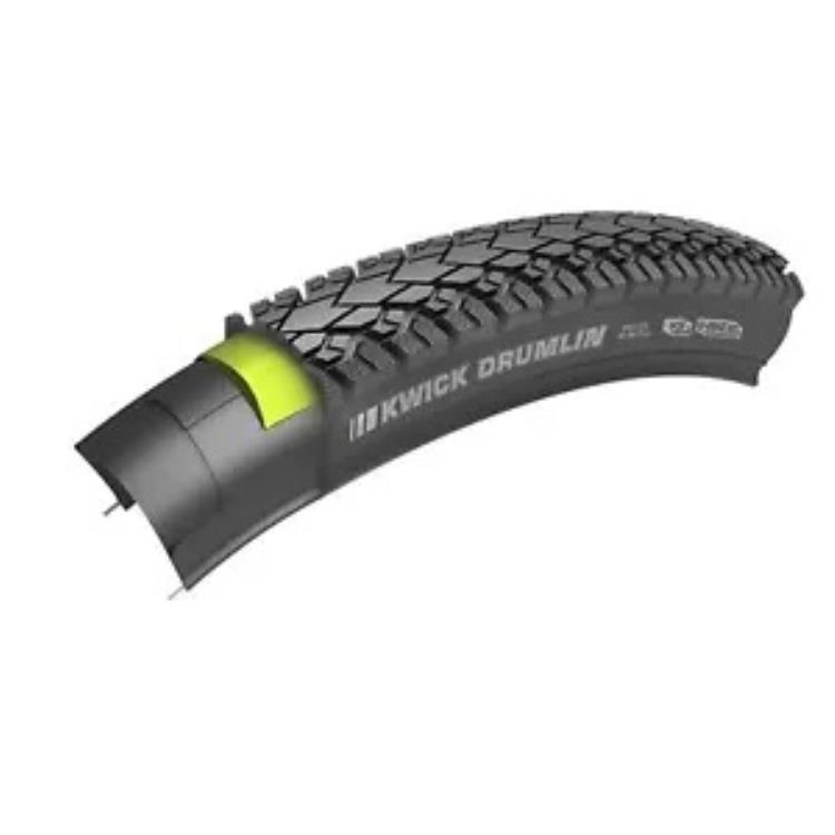 Kenda Kwick ドラムリン バイク タイヤ 700x40C 60TPI - ブラック 90014846 Kenda Kwick Drumlin Bike Tire 700x40C 60TPI - Black 90014846 【並行輸入品】