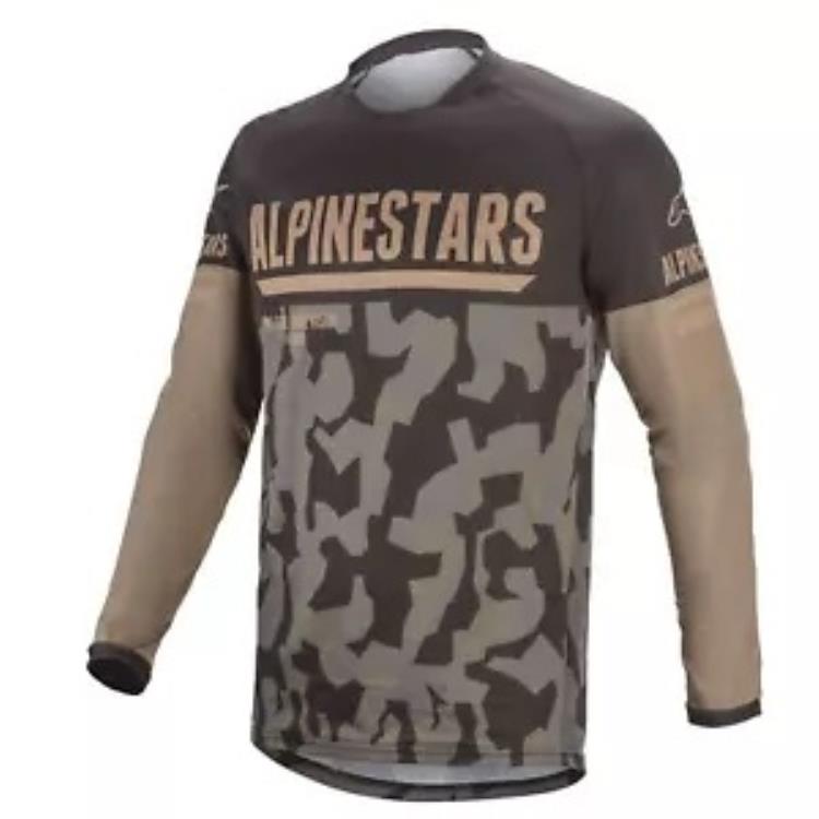 アルパインスターズ ベンチャー-R ジャージ - カモフラージュ/サンド - 2XL 3763019-849-2X Alpinestars Venture-R Jersey - Camo/ Sand - 2XL 3763019-849-2X 【並行輸入品】