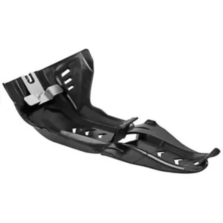 Polisport Fortress スキッドプレート リンクプロテクター付き - ブラック 8469100004 Polisport Fortress Skid Plate with Link Protector - Black 8469100004 【並行輸入品】