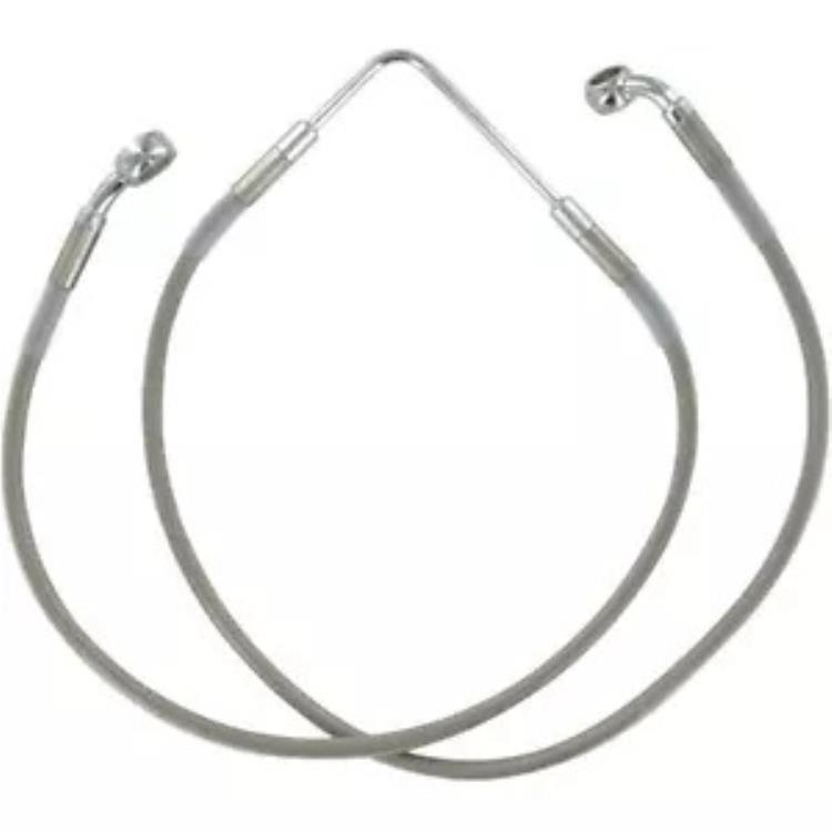 ドラッグスペシャリティーズ フロント ブレーキ ライン FXDB 06-07 ステンレススチール 1741-1783 Drag Specialties Front Brake Line FXDB 06-07 Stainless Steel 1741-1783 【並行輸入品】