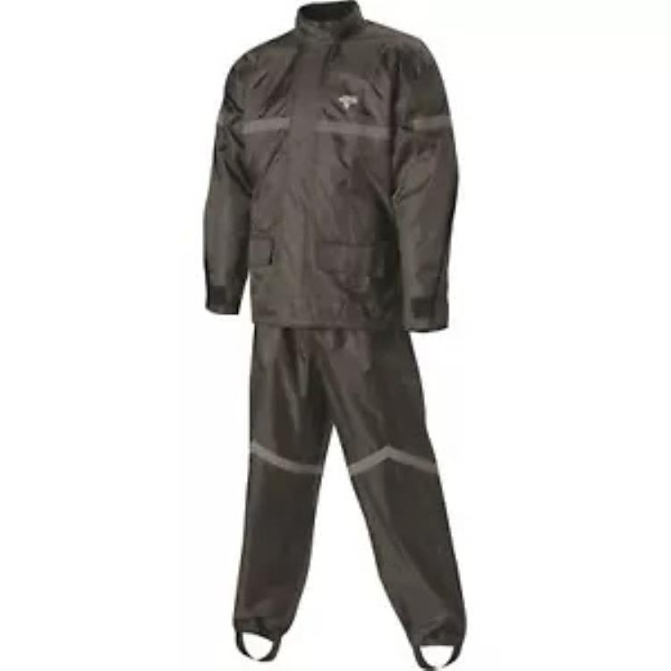 ネルソンリグ ストームライダー レインスーツ ブラック/ブラック 4X SR-6000-BLK-07-4XL Nelson-Rigg Stormrider Rain Suit Black/Black 4X SR-6000-BLK-07-4XL 【並行輸入品】