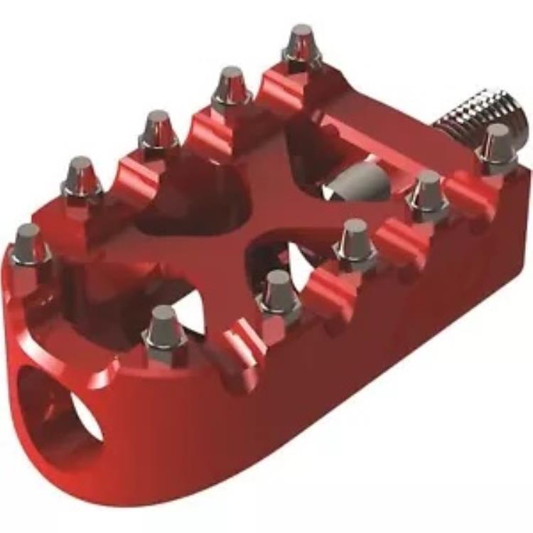 Flo Motorsports Moto スタイル シフターペグ レッド FPEG-802R Flo Motorsports Moto Style Shifter Pegs Red FPEG-802R 【並行輸入品】
