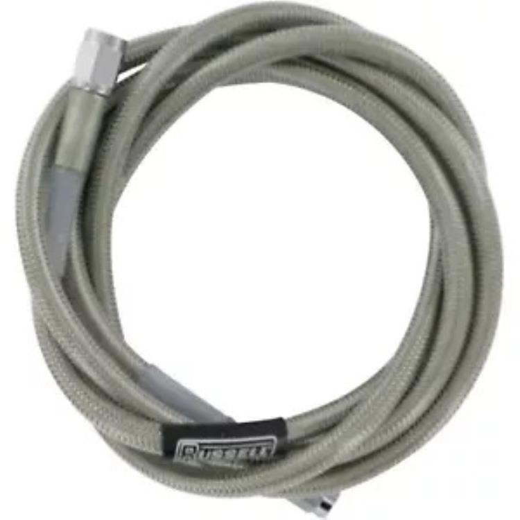 Russell ステンレススチール ブレーキ ライン - 66 インチ R58322S Russell Stainless Steel Brake Line - 66\