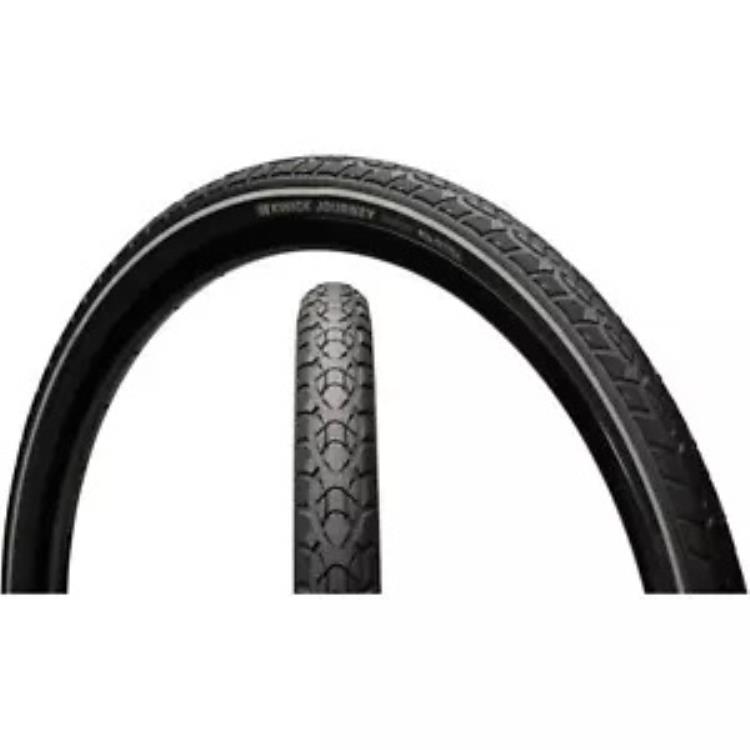 Kenda Kwick Journey タイヤ - 26 x 1.75、クリンチャー、ワイヤー、ブラック/反射 90013947 Kenda Kwick Journey Tire - 26 x 1.75, Clincher, Wire, Black/Reflective 90013947 【並行輸入品】