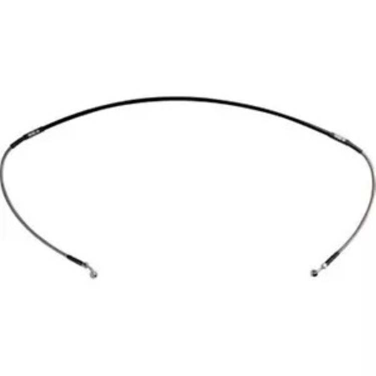 Moose Racing ブレイド ブレーキ ライン - ステンレススチール S01-1-041/P Moose Racing Braided Brake Line - Stainless Steel S01-1-041/P 【並行輸入品】