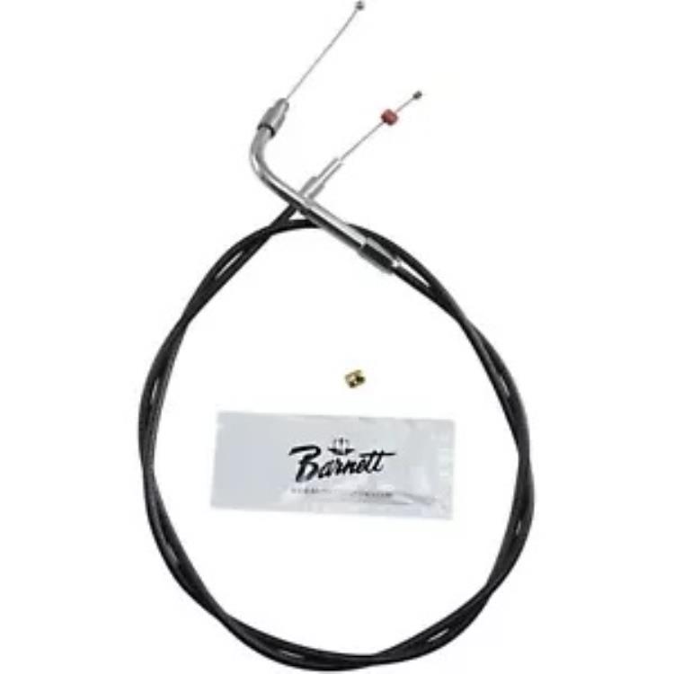 Barnett Performance 拡張 6 インチ ブラック スロットル ケーブル 101-30-30048-06 Barnett Performance Extended 6\
