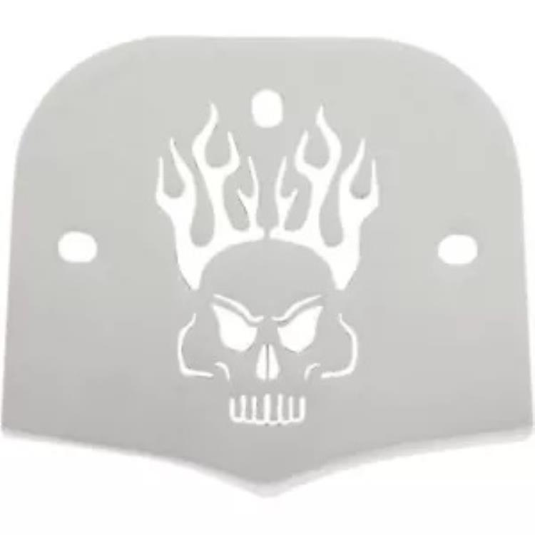 コブラ ショート バックレスト インサート - スカル 02-5062 Cobra Short Backrest Insert - Skull 02-5062 【並行輸入品】