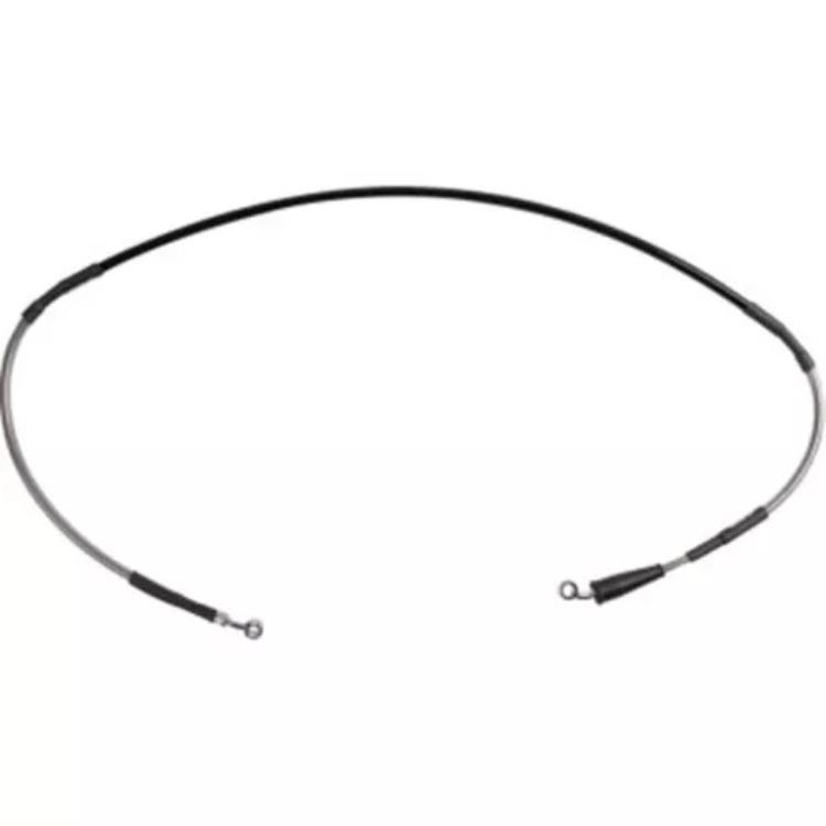 Moose Racing ブレイド ブレーキ ライン - ステンレススチール S01-1-042/P Moose Racing Braided Brake Line - Stainless Steel S01-1-042/P 【並行輸入品】