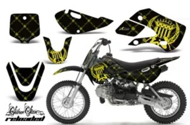 ダートバイクグラフィックキットデカールラップスズキ DRZ110 RM65 2002-2009 RELOADED Y K Dirt Bike Graphics Kit Decal Wrap For Suzuki DRZ110 RM65 2002-2009 RELOADED Y K 【並行輸入品】 48,180円
