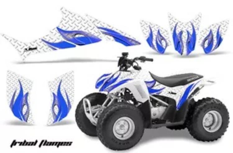 ATV グラフィックスキット クワッド デカール ステッカー ラップ ホンダ TRX90 2006-2018 トライバル U W ATV Graphics Kit Quad Decal Sticker Wrap For Honda TRX90 2006-2018 TRIBAL U W 【並行輸入品】