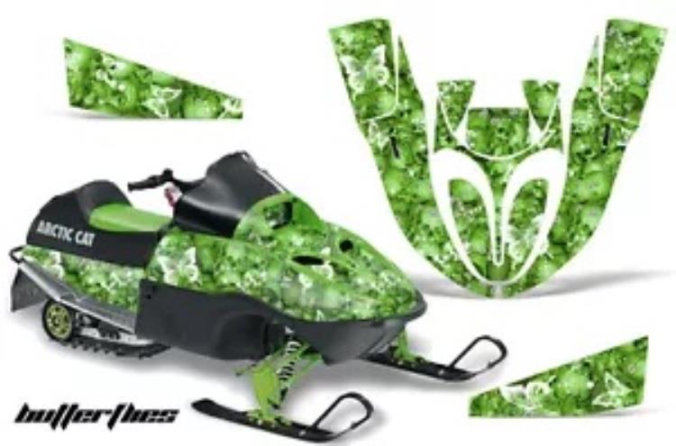 スノーモービル グラフィックス キット デカール ステッカー Arctic Cat Sno Pro 120 BFLY WG用 Snowmobile Graphics Kit Decal Sticker For Arctic Cat Sno Pro 120 BFLY W G 【並行輸入品】