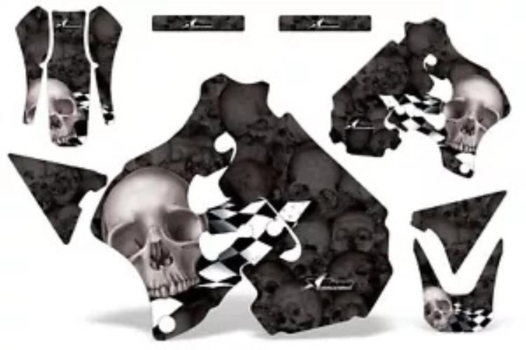ダートバイクグラフィックキットデカールステッカーラップスズキ RM250 1996-1998 チェッカー SK Dirt Bike Graphics Kit Decal Sticker Wrap For Suzuki RM250 1996-1998 CHECKER S K 【並行輸入品】