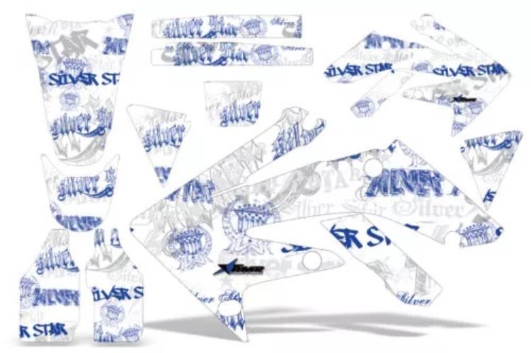 ダートバイク デカール グラフィックス キット MX ステッカー ラップ ホンダ CRF250X 2004-2017 SSH U W Dirt Bike Decal Graphics Kit MX Sticker Wrap For Honda CRF250X 2004-2017 SSH U W 【並行輸入品】