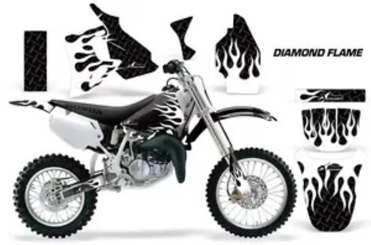 ダートバイクグラフィックスキット MX デカールラップホンダ CR80 CR 80 1996-2002 DFLAME W K Dirt Bike Graphics Kit MX Decal Wrap For Honda CR80 CR 80 1996-2002 DFLAME W K 【並行輸入品】