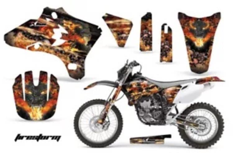 ダートバイクグラフィックキットデカールラップヤマハ WR250 WR450F 2005-2006 ファイアストーム K Dirt Bike Graphics Kit Decal Wrap For Yamaha WR250 WR450F 2005-2006 FIRESTORM K 【並行輸入品】