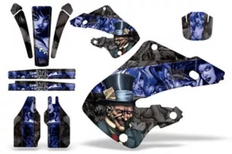 ダートバイクグラフィックキットデカールラップホンダ CR125 98-99 CR250 97-99 HATTER UK Dirt Bike Graphics Kit Decal Wrap For Honda CR125 98-99 CR250 97-99 HATTER U K 【並行輸入品】