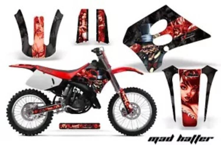 ダートバイクグラフィックキットデカールステッカーラップスズキ RM125 1993-1995 HATTER R K Dirt Bike Graphics Kit Decal Sticker Wrap For Suzuki RM125 1993-1995 HATTER R K 【並行輸入品】