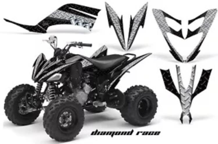 ATV デカール グラフィック キット クワッド ステッカー ラップ ヤマハ ラプター 250 2008-2014 DR SK ATV Decal Graphic Kit Quad Sticker Wrap For Yamaha Raptor 250 2008-2014 DR S K 【並行輸入品】
