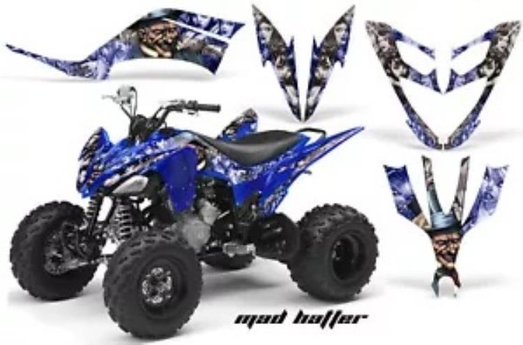 ATV デカール グラフィック キット クワッド ステッカー ラップ ヤマハ ラプター 250 2008-2014 MAD S U ATV Decal Graphic Kit Quad Sticker Wrap For Yamaha Raptor 250 2008-2014 MAD S U 【並行輸入品】