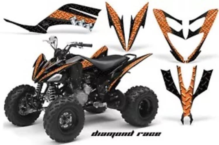 ATV デカール グラフィック キット クワッド ステッカー ラップ ヤマハ ラプター 250 2008-2014 DRCE O K ATV Decal Graphic Kit Quad Sticker Wrap For Yamaha Raptor 250 2008-2014 DRCE O K 【並行輸入品】