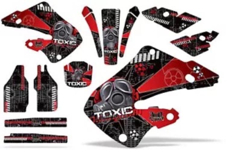 ダートバイクグラフィックキットデカールラップホンダ CR125 98-99 CR250 97-99 毒性 R K Dirt Bike Graphics Kit Decal Wrap For Honda CR125 98-99 CR250 97-99 TOXICITY R K 【並行輸入品】