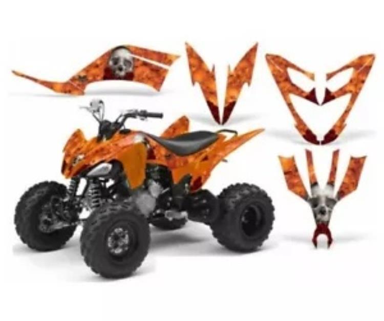 ATV デカール グラフィック キット クワッド ステッカー ラップ ヤマハ ラプター 250 2008-2014 ボーン O ATV Decal Graphic Kit Quad Sticker Wrap For Yamaha Raptor 250 2008-2014 BONES O 【並行輸入品】 51,480円