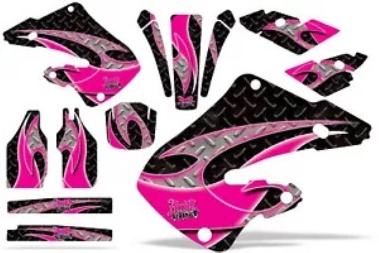 ダートバイクグラフィックキットデカールラップホンダ CR125 98-99 CR250 97-99 DFLAME PK Dirt Bike Graphics Kit Decal Wrap For Honda CR125 98-99 CR250 97-99 DFLAME P K 【並行輸入品】