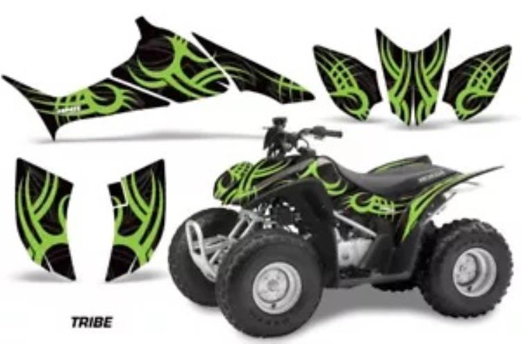 ATV グラフィックスキット クワッド デカール ステッカー ホンダ TRX90 2006-2018 TRIBE GRN K用 ATV Graphics Kit Quad Decal Sticker For Honda TRX90 2006-2018 TRIBE GRN K 【並行輸入品】
