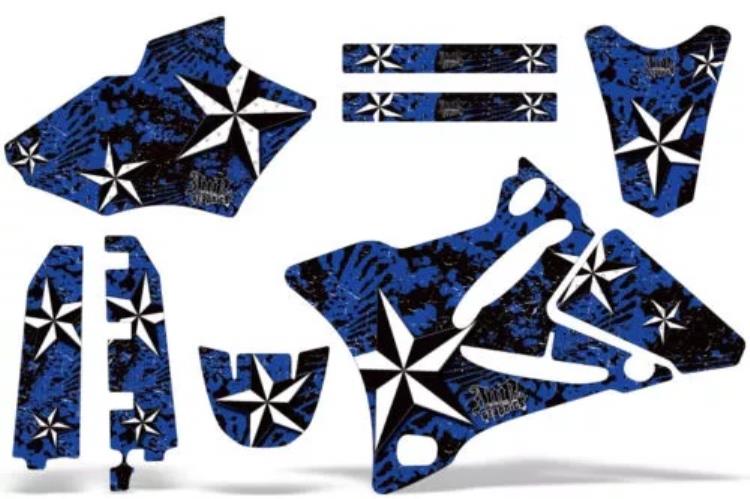 ダートバイクデカールグラフィックキット MX ステッカーラップヤマハ YZ85 2002-2014 NSTAR W U Dirt Bike Decal Graphics Kit MX Sticker Wrap For Yamaha YZ85 2002-2014 NSTAR W U 【並行輸入品】