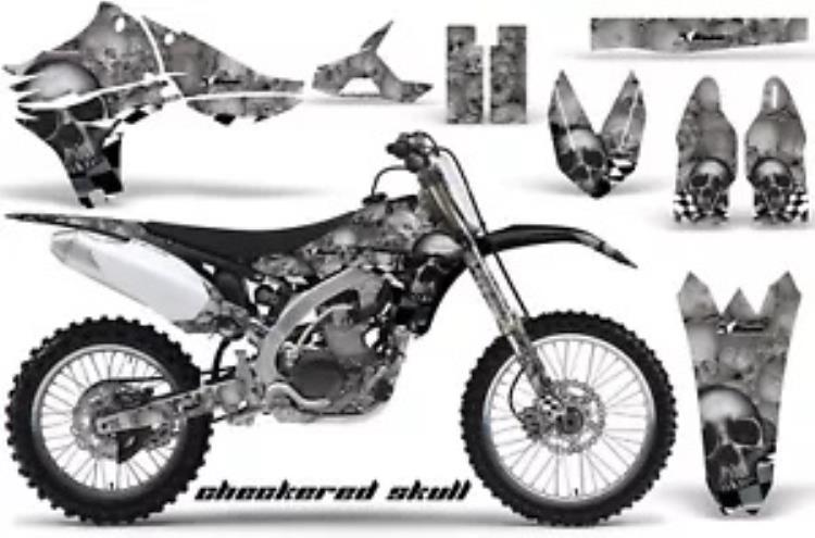 ダートバイクグラフィックキットデカールステッカーラップヤマハ YZ450 2010-2013 チェッカー K S Dirt Bike Graphics Kit Decal Sticker Wrap For Yamaha YZ450 2010-2013 CHECKER K S 【並行輸入品】