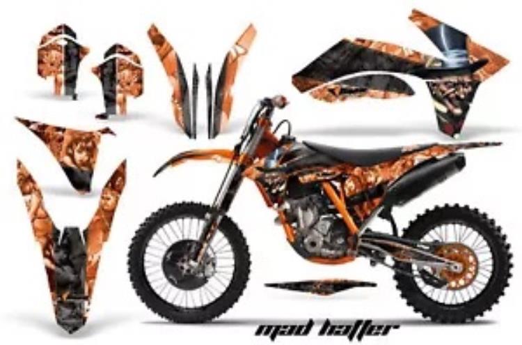 ダートバイクデカールグラフィックキットラップ KTM SX/SX-F/XC/EXC/XFC-W 2011-2013 MAD K O Dirt Bike Decal Graphics Kit Wrap For KTM SX/SX-F/XC/EXC/XFC-W 2011-2013 MAD K O 【並行輸入品】 52,800円